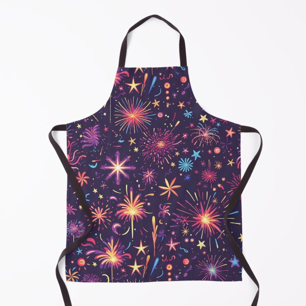 Item preview, Vibrant Fireworks Pattern – Festive Night Sky Design designed and sold by Windy-market.