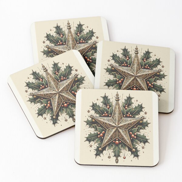Item preview, Vintage Christmas Star or Star of David 11 designed and sold by harwoodkp.