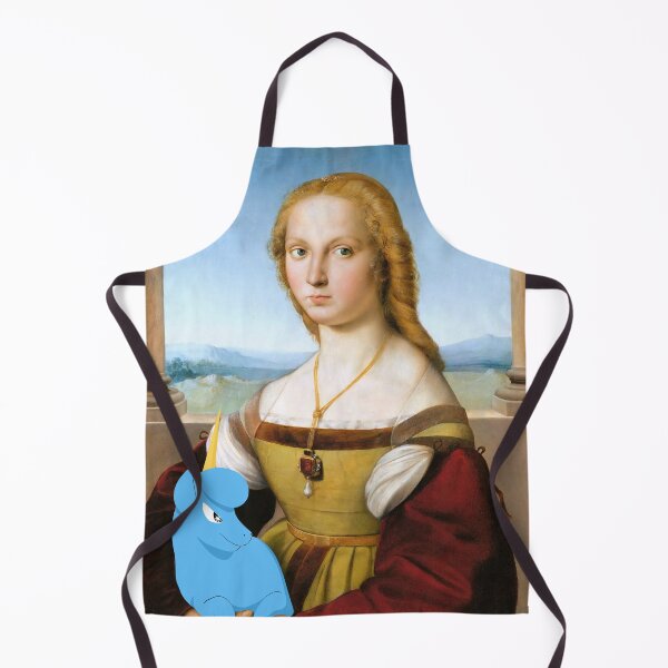 Item preview, Portrait of Young Woman with Unicorn designed and sold by Craphe.