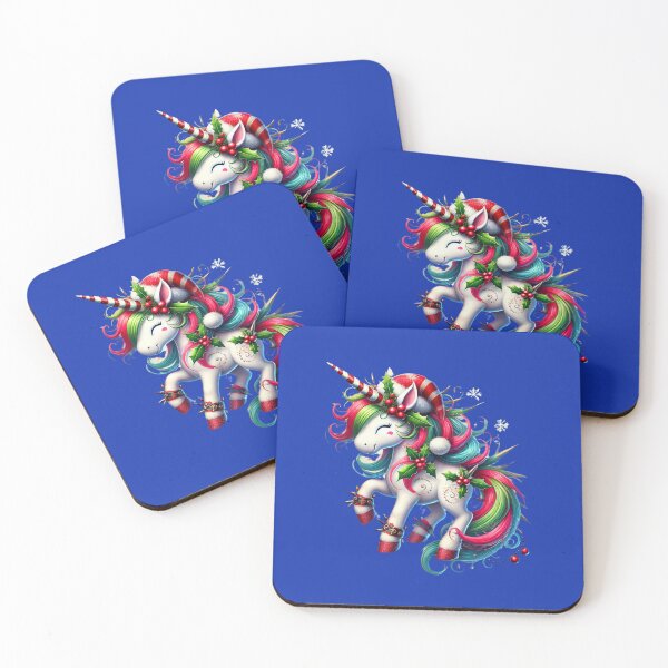 Item preview, Rockin’ Christmas Unicorn – A Festive Twist of Magic and Sparkle! designed and sold by 3DAF.