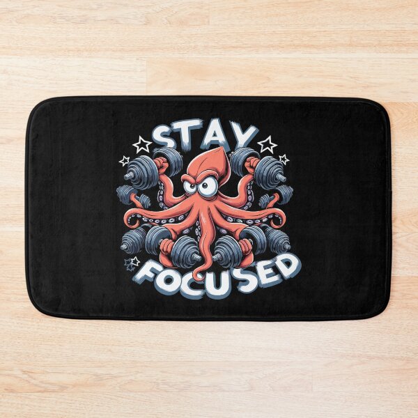 Item preview, Focus Kraken Octopus Funny Gym Fitness Gift designed and sold by Pineapple-Tree.