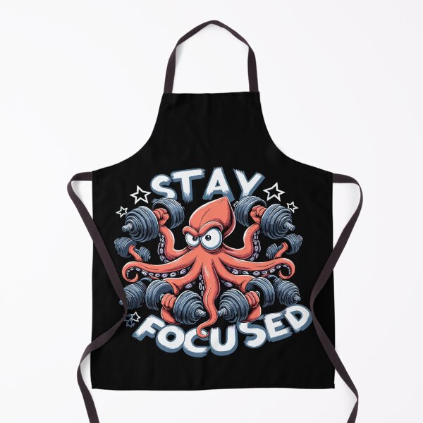 Item preview, Focus Kraken Octopus Funny Gym Fitness Gift designed and sold by Pineapple-Tree.