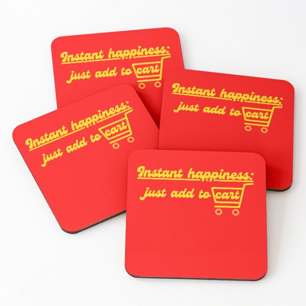 Item preview, Instant Happiness: Just Add to Cart designed and sold by Zuday.