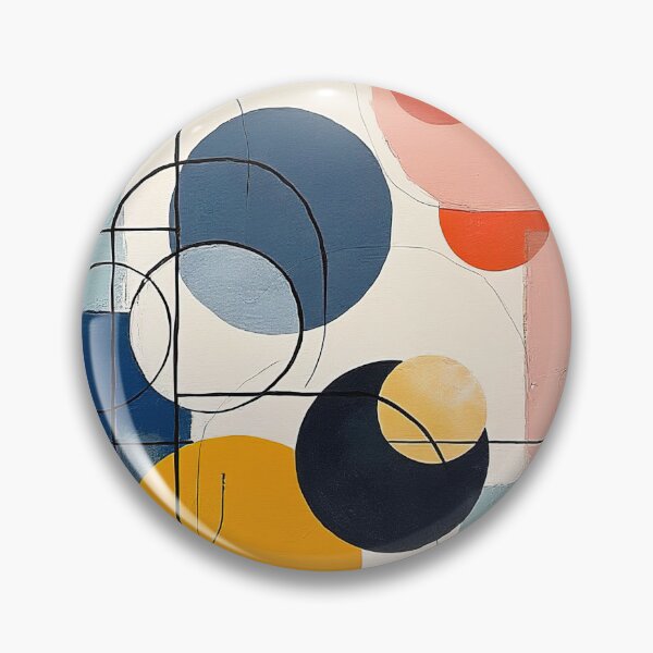 Item preview, Wassily Kandinsky Circle Composition designed and sold by maniacfitness.