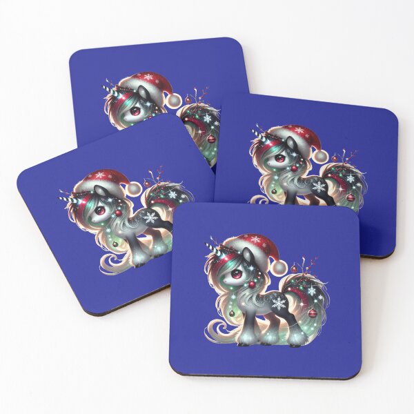 Item preview, Twinkling Christmas Unicorn – Tiny Holiday Magic with Frosty Charm! designed and sold by 3DAF.