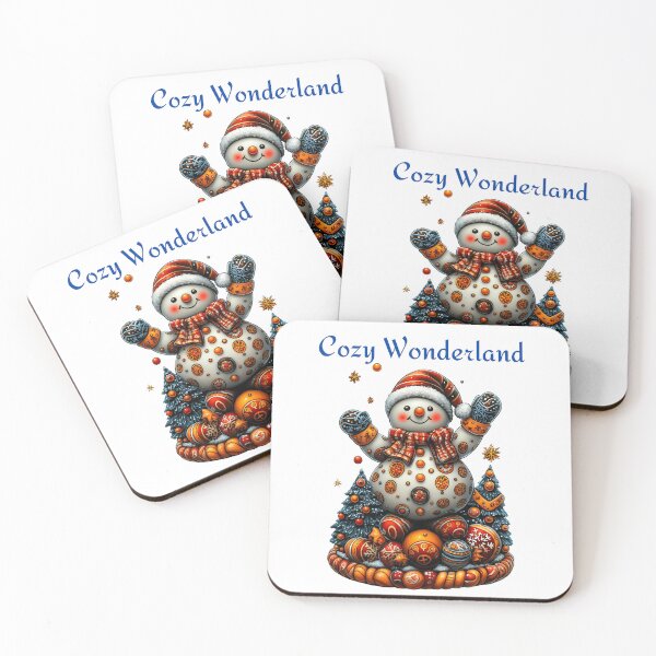 Item preview, Cozy Snowman Art, Winter Wonderland Scene, Festive Holiday Design, Christmas Snowman Illustration, Cheerful Snowman Decor designed and sold by BukkyStory.