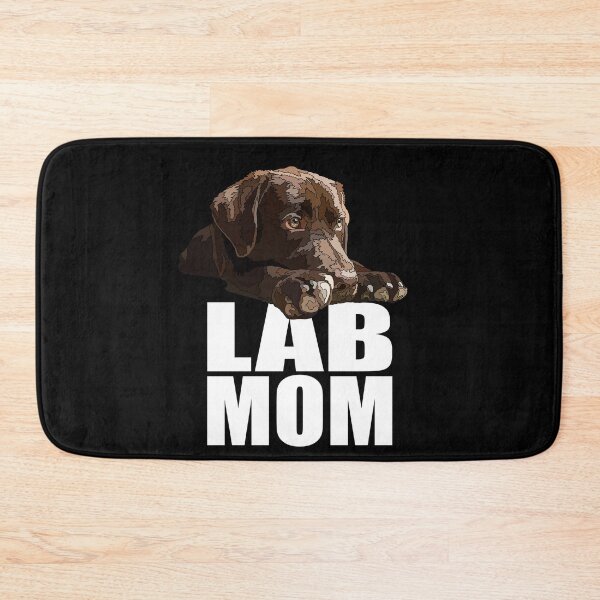 Artikelvorschau, Schokoladen-Labrador-Mama entworfen und verkauft von Just-Arts-4U.