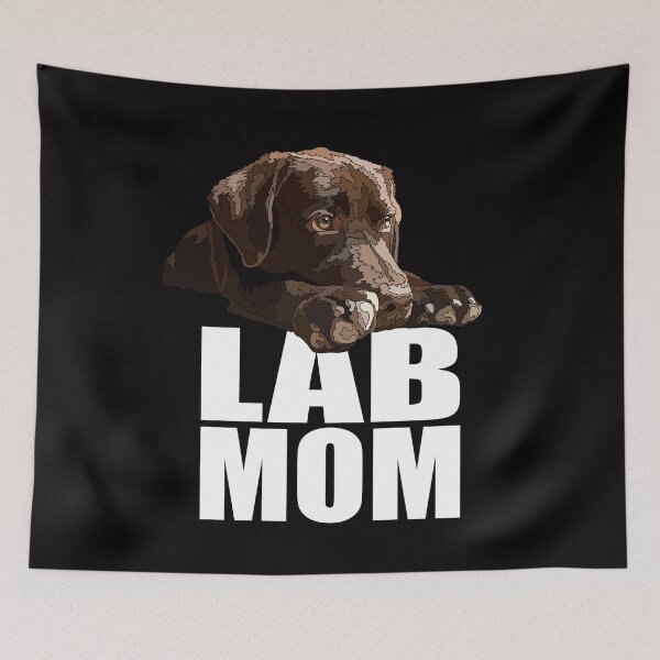 Item preview, Chocolate Lab Mom designed and sold by Just-Arts-4U.