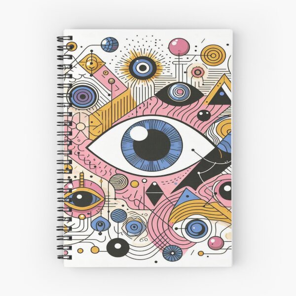 Item preview, Floating Eyes and Shapes– Perfect Gift designed and sold by Imaginarium of Chaos falcon88 .