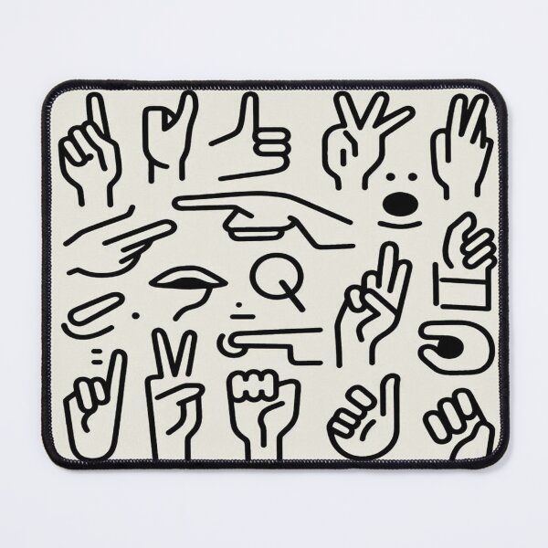 Item preview, Abstract Hands and Gestures– Perfect Gift designed and sold by Imaginarium of Chaos falcon88 .