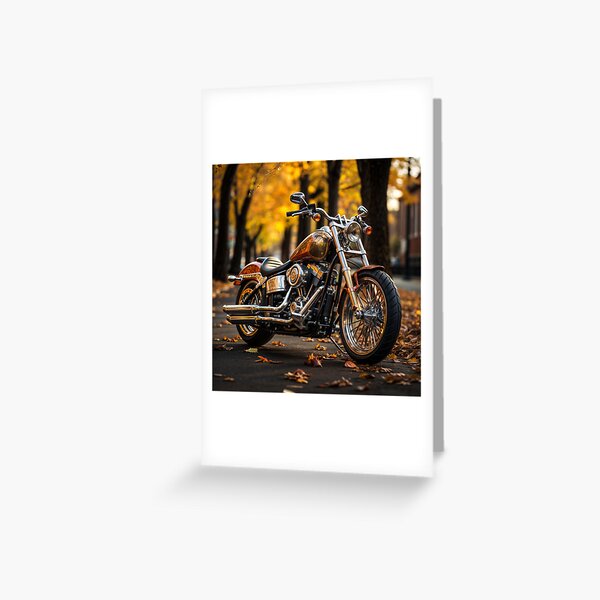 Item preview, Harley-Davidson in fall designed and sold by MINE Design-Works.