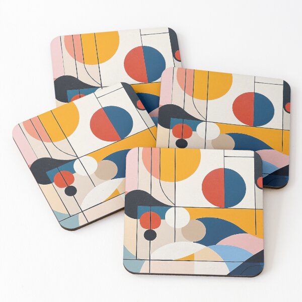 Item preview, Wassily Kandinsky Shapes Composition designed and sold by maniacfitness.