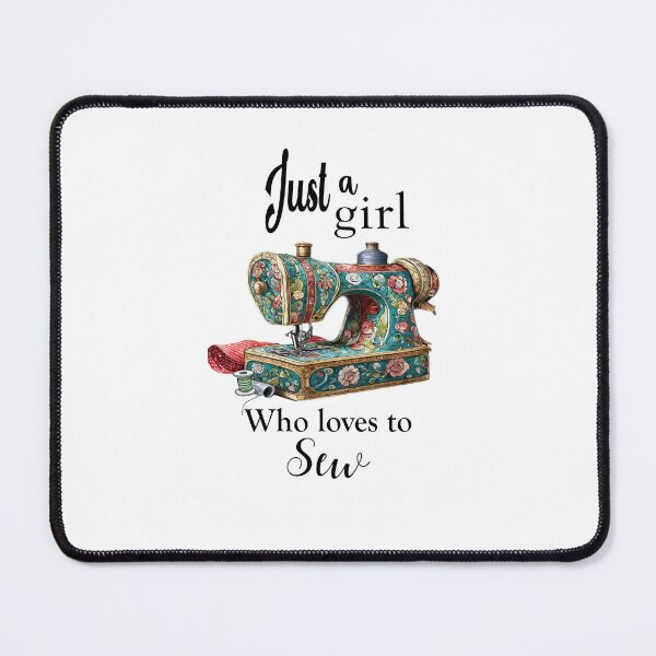 Item preview, Just a Girl Who Loves To Sew designed and sold by MarigoldandLily.