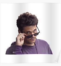John Mayer Glasses Poster