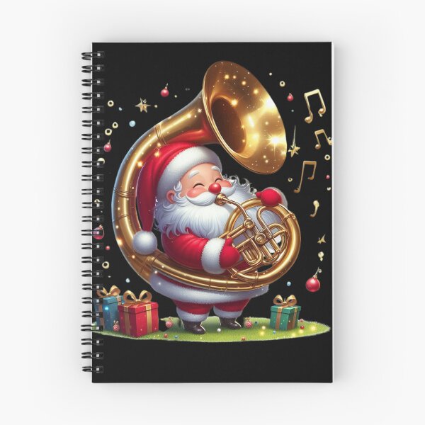 Item preview, Tuba Christmas:tuba player designed and sold by swiftbinaries.