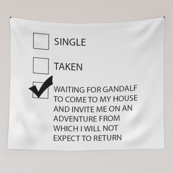 Item preview, Waiting For Gandalf Meme designed and sold by Becooldesing.