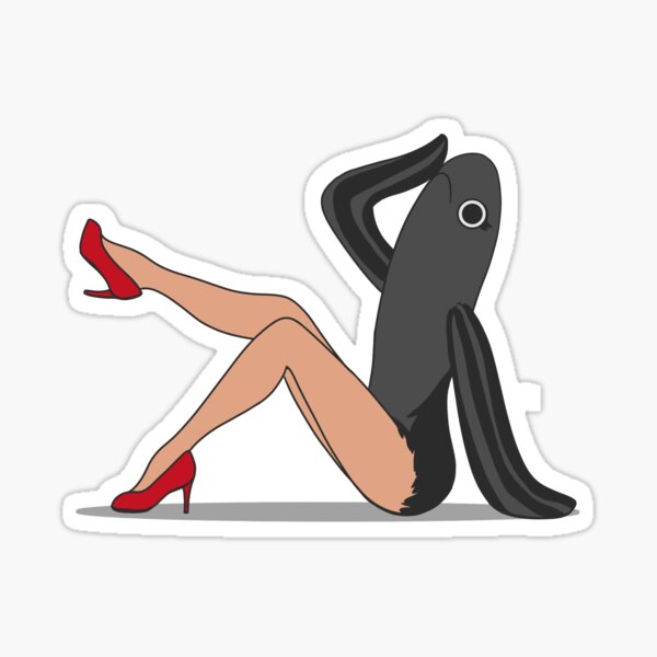 Item preview, Pinup Reverse Mermaid designed and sold by phogar.