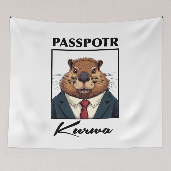 Item preview, bober kurwa / bobr kurwa / beaver designed and sold by Krasnovaovaova.