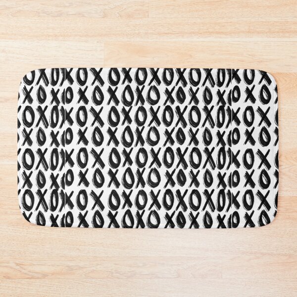 Item preview, black xoxo print designed and sold by ama's designs.