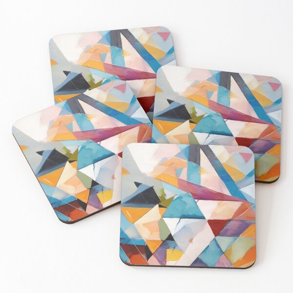 Item preview, Wassily Kandinsky Shapes Composition designed and sold by maniacfitness.
