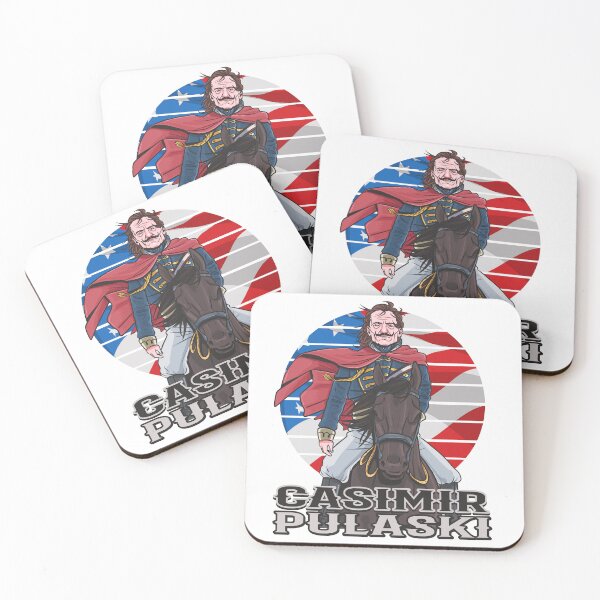 Item preview, Casimir Pulaski Day Polish American Hero Patriotic Soldier designed and sold by Nosek1ng.