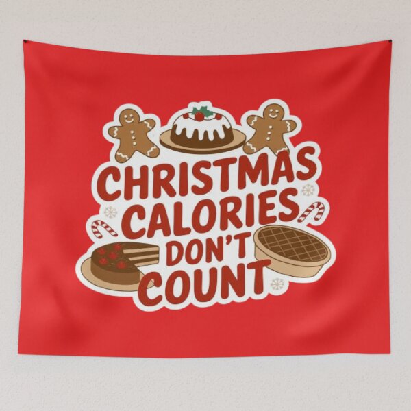 Item preview, Christmas Calories Don't Count designed and sold by 123ks.