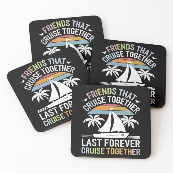 Item preview, Friends That Cruise Together - Nautical Sunset Design designed and sold by love3617.
