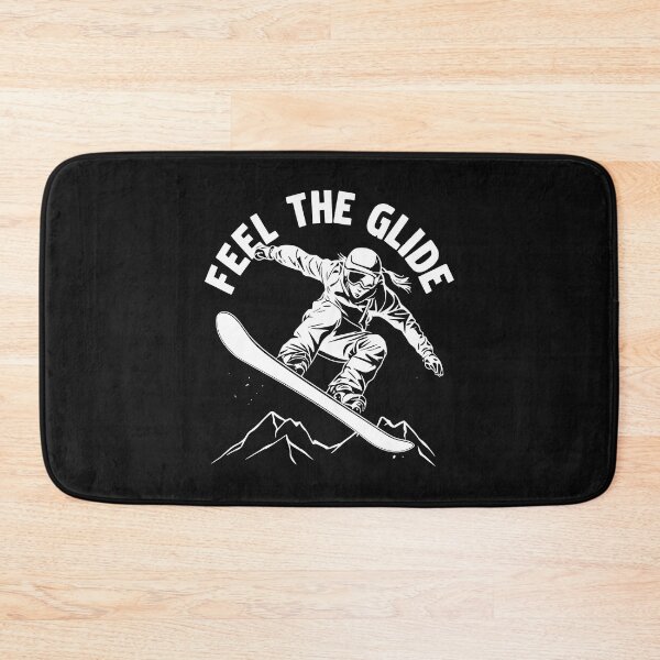 Item preview, Feel the Glide, A Silhouette Dancing in the Snowy Void designed and sold by SplashTastic.