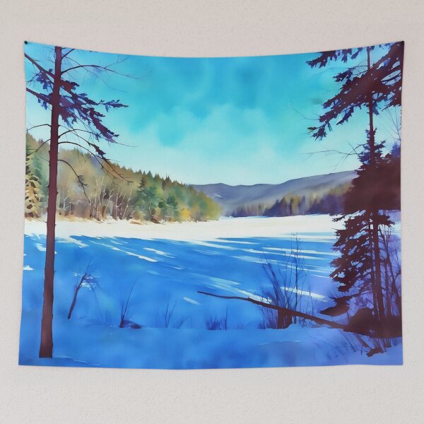Item preview, Snow Shore designed and sold by RCWatercolours.