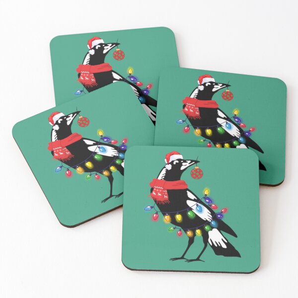 Item preview, Extra Festive Magpie, Xmas magpie - Australian Christmas Men Woman kids  designed and sold by Taylor  ART.