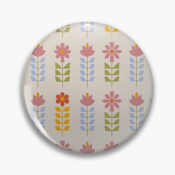 Item preview, Classic Flower Tile Repeat designed and sold by Furbulous Faces.