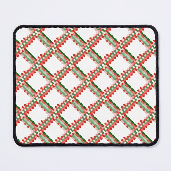 Item preview, Pixelated Christmas Lattice designed and sold by JaygiesDesign.