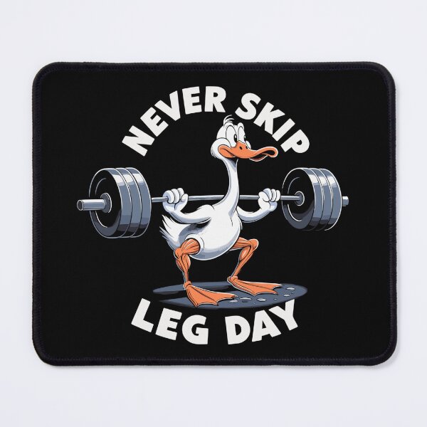 Item preview, Leg Day Goose Leg Training Funny Gym Gift designed and sold by Pineapple-Tree.
