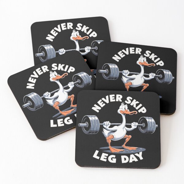 Item preview, Leg Day Goose Leg Training Funny Gym Gift designed and sold by Pineapple-Tree.