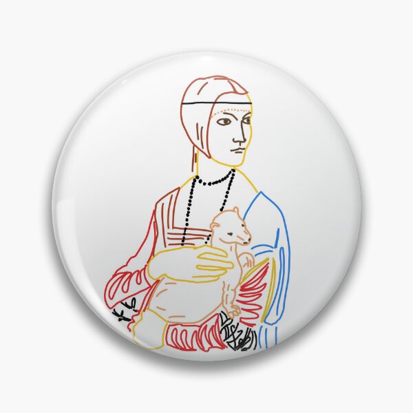 Item preview, simple Lady With an Ermine designed and sold by  S. Mill.