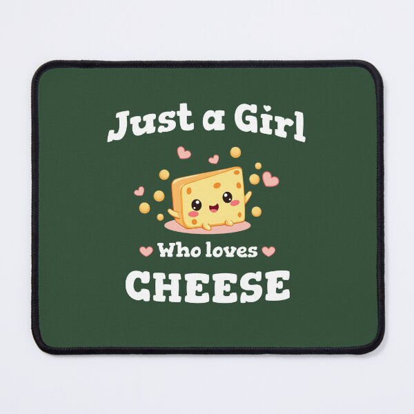 Item preview, Just a girl who loves cheese designed and sold by Visual-digital.