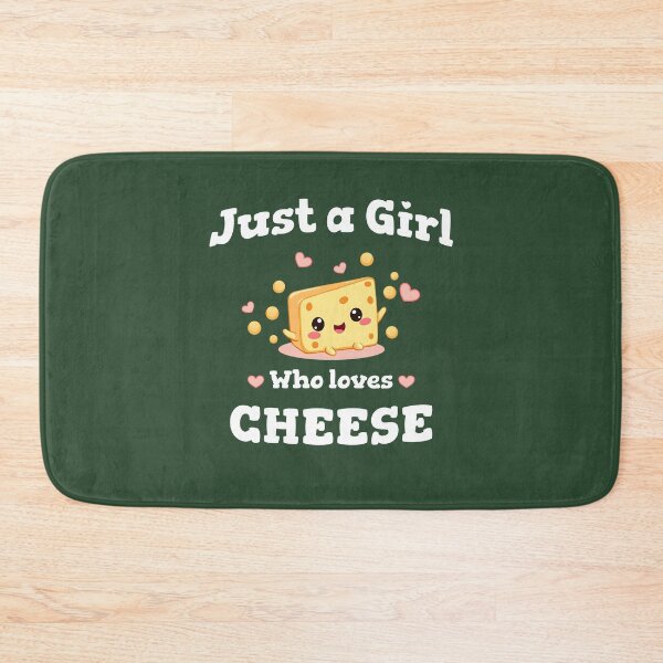 Item preview, Just a girl who loves cheese designed and sold by Visual-digital.