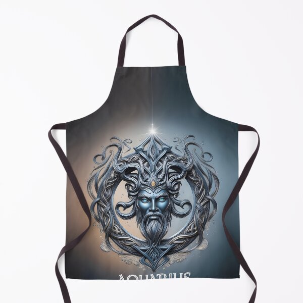 Item preview, Aquarius Mystical Design by LaLi Designs - Astrological Art with Cosmic Elegance designed and sold by LaLi-Designs.