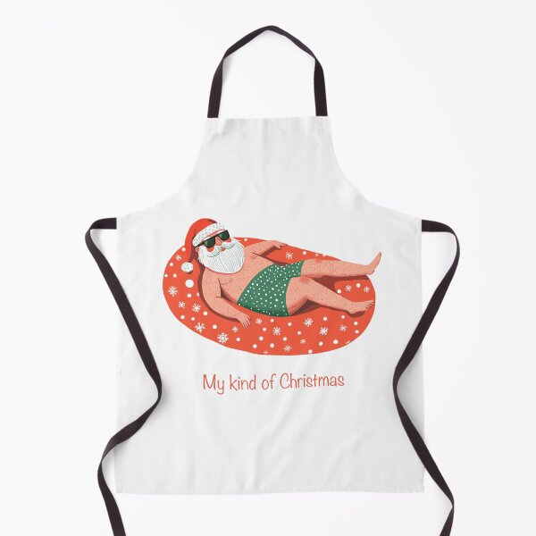 Item preview, Santa at the Beach - My kind of Christmas designed and sold by HappyCanva.