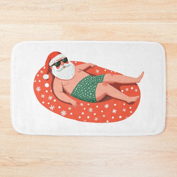 Item preview, Santa at the Beach - My kind of Christmas designed and sold by HappyCanva.
