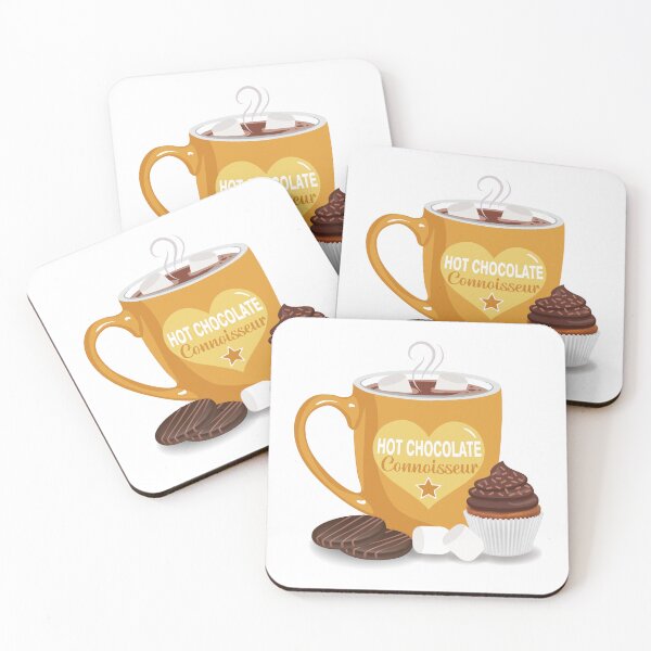 Item preview, Hot chocolate connoisseur with marshmallows GOLD designed and sold by StellarFX.