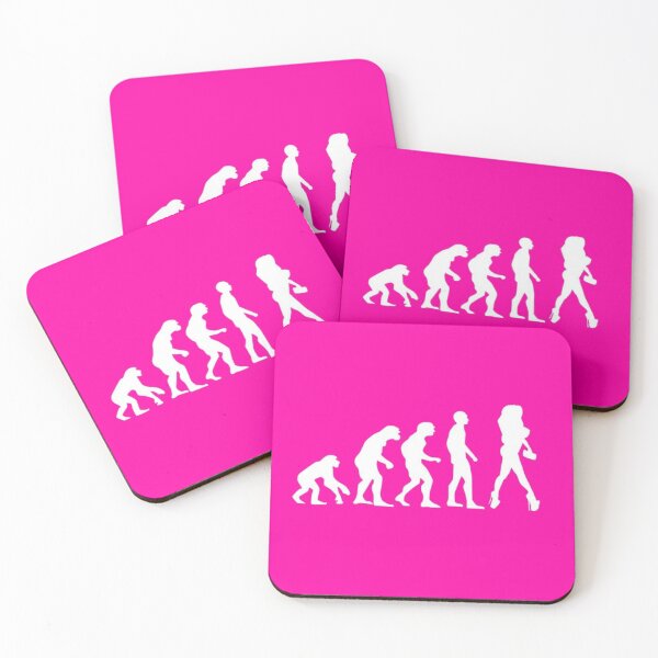 Item preview, Evolution Silhouette in Pink   designed and sold by faerievintage.
