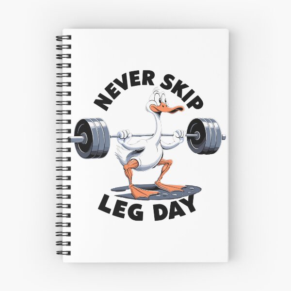 Item preview, Leg Day Goose Leg Training Funny Gym Gift designed and sold by Pineapple-Tree.