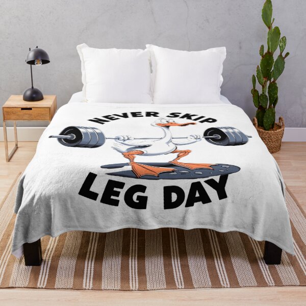 Item preview, Leg Day Goose Leg Training Funny Gym Gift designed and sold by Pineapple-Tree.