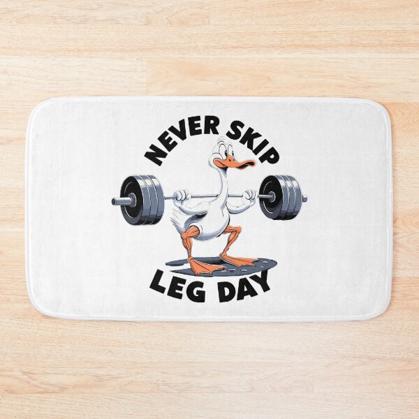 Item preview, Leg Day Goose Leg Training Funny Gym Gift designed and sold by Pineapple-Tree.