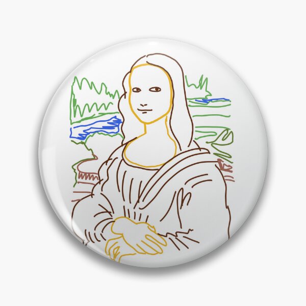 Item preview, simple Mona Lisa designed and sold by  S. Mill.