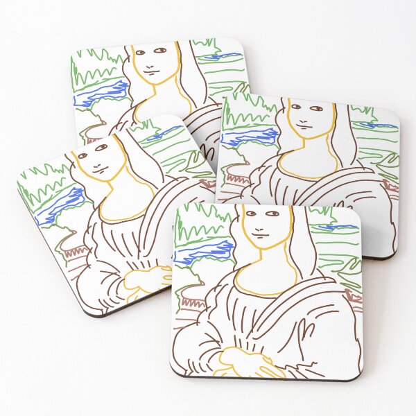 Item preview, simple Mona Lisa designed and sold by  S. Mill.