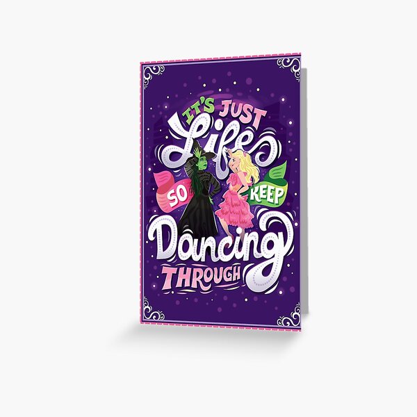 Dancing Through Greeting Card