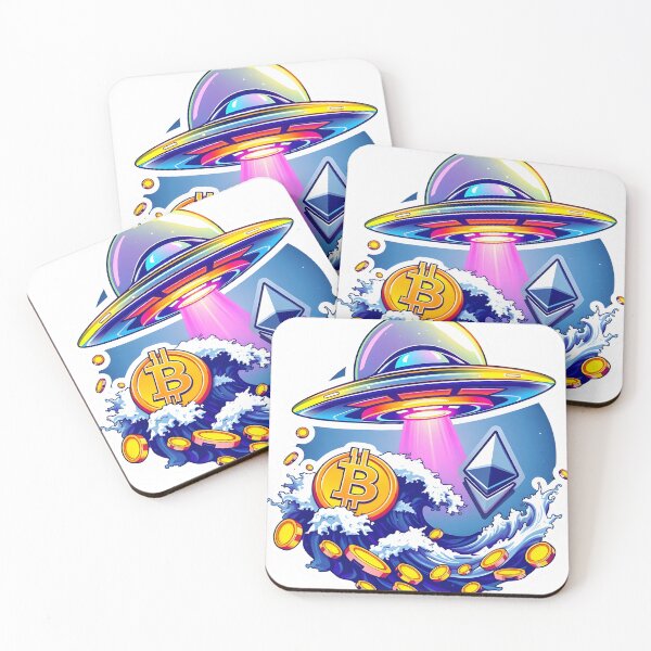 Item preview, Alien Ovni and The Crypto Currency Invasion - AOTCI designed and sold by webjmf.