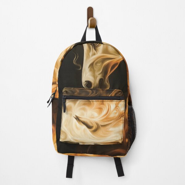 Item preview, A majestic white horse engulfed in golden flames design. designed and sold by HEMRO.